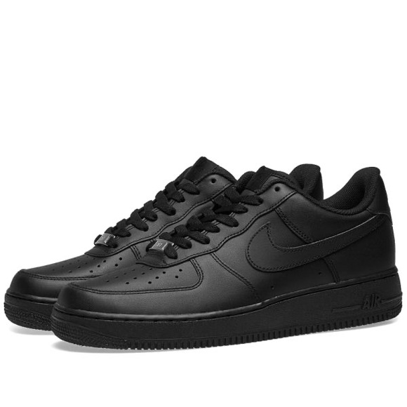 black air force 1s
